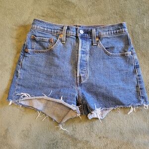 Levi's 501 Blue Jean Cutoff shorts
